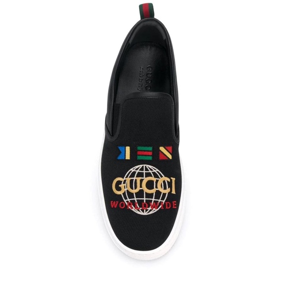 Gucci Dublin Worldwide Slip On Sneakers - Picture 1 of 5